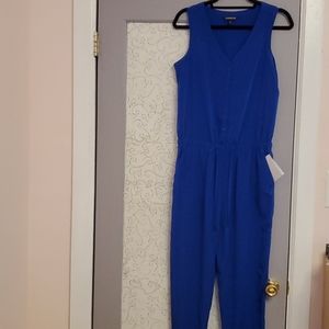 Express royal blue women jumpsuit sz S/P